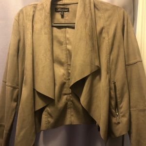 Small Faux Suede Blazer/Jacket